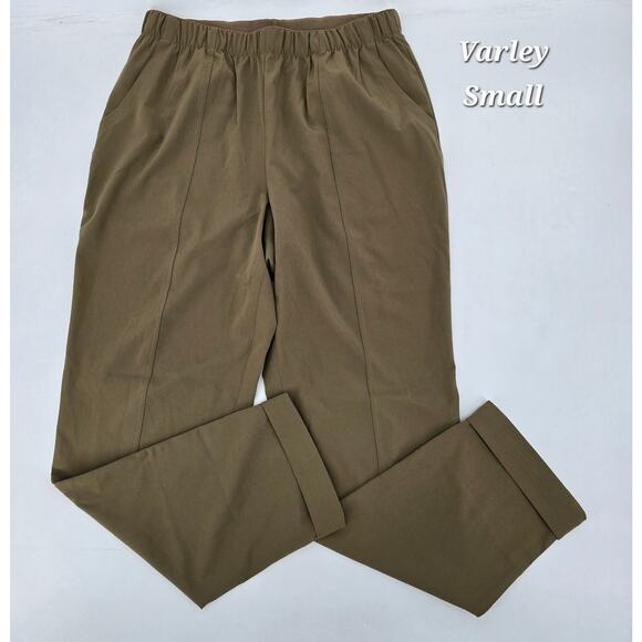 Varley Everly Turnup Taper Pants | Size Small | Tawny - Picture 1 of 8